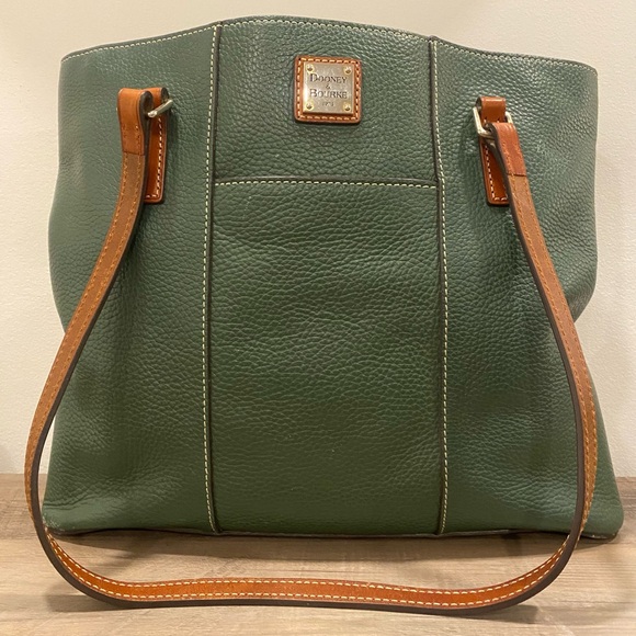 Borsa A Mano Dooney & Bourke Lexington Piccola – Pelle Martellata – Colore Nero – Con Tracolla In Pelle – Dimensioni 29,8x8,9x26,9 Cm - 4